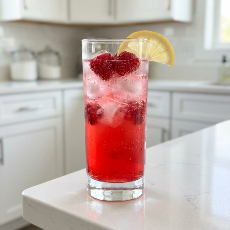 Raspberry Romance Fizz Cocktail Recipe
