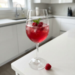 Romantic Raspberry Rose Cocktail Recipe