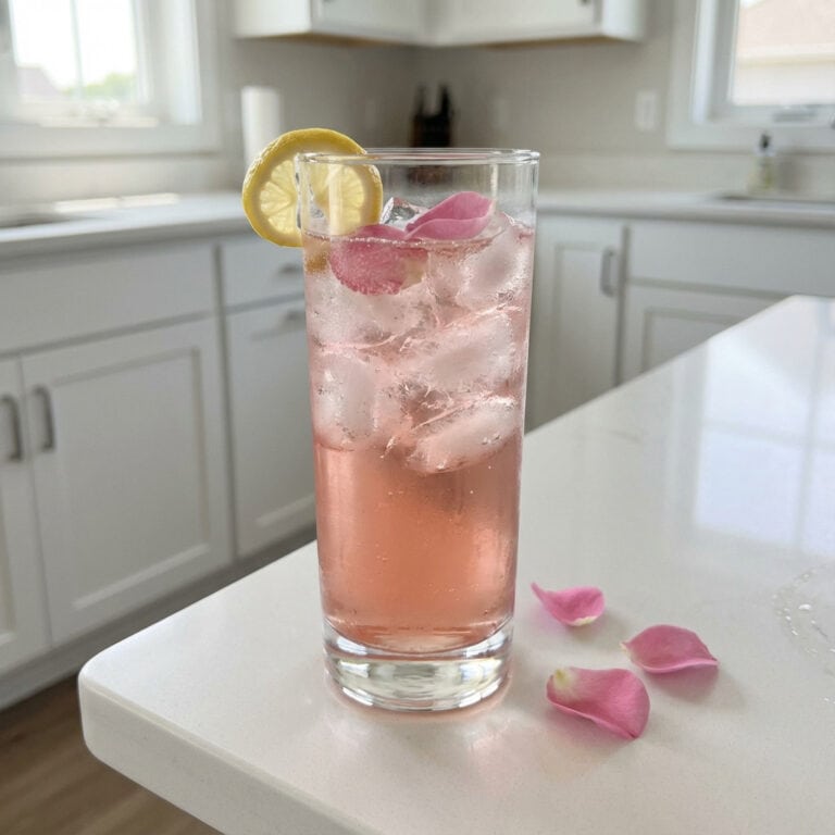 Rose Lemon Spritz Cocktail Recipe