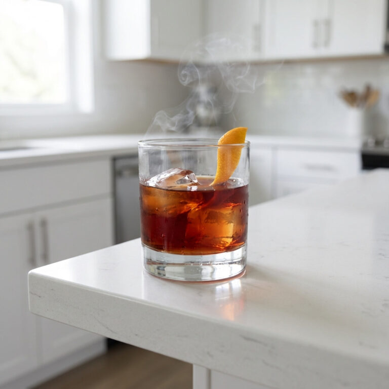 Smoky Negroni Cocktail Recipe