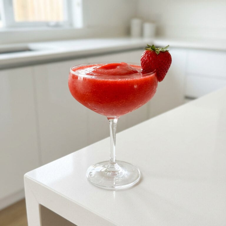 Smoochy Strawberry Daiquiri Cocktail Recipe