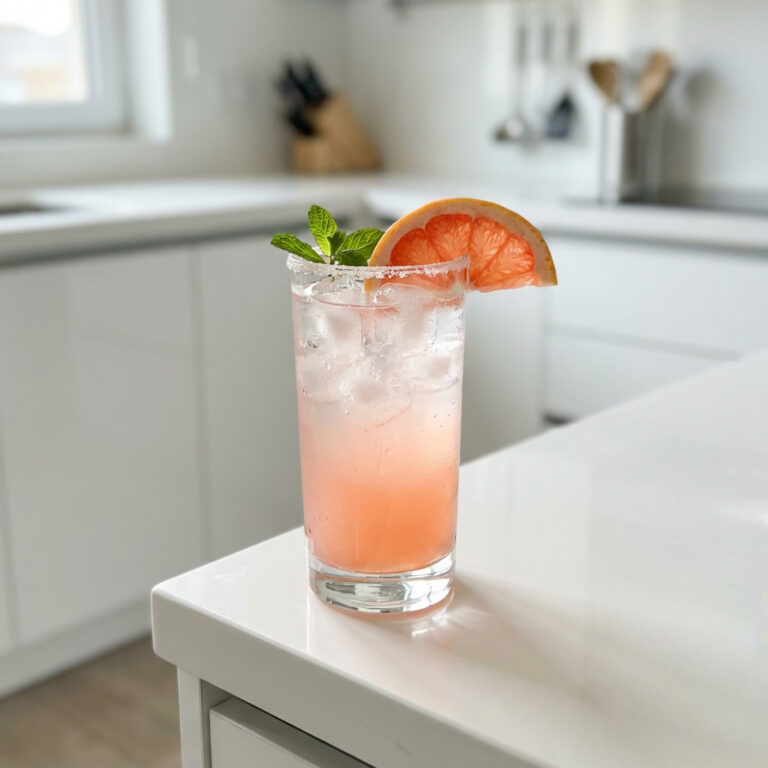 Sparkling Grapefruit Delight Cocktail Recipe