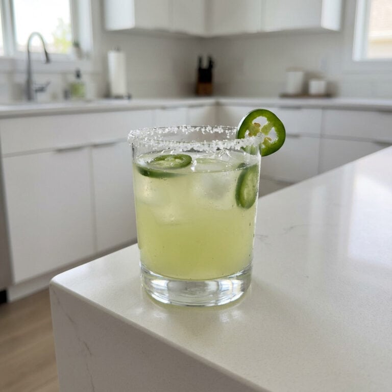 Spicy Jalapeno Margarita Cocktail Recipe