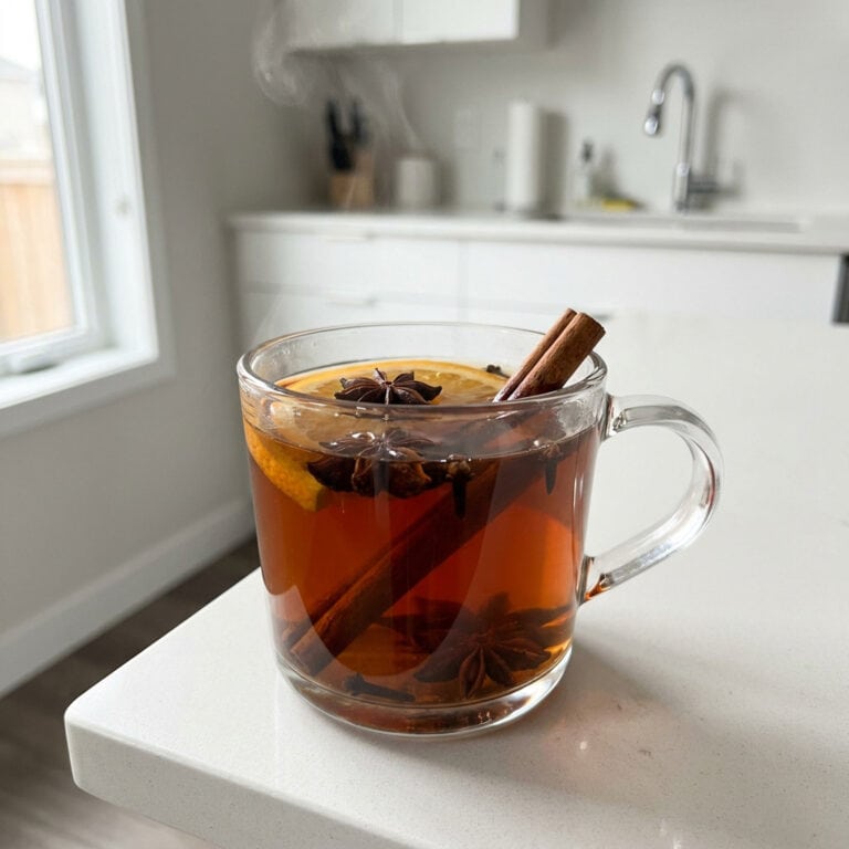 Star Anise Mulled Tea Mocktail Recipe