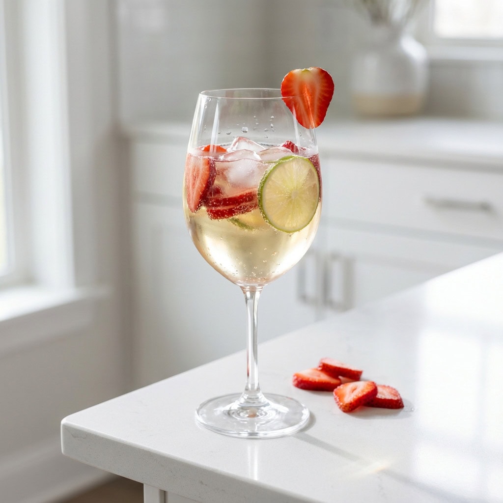 Strawberry Love Sangria Cocktail Recipe