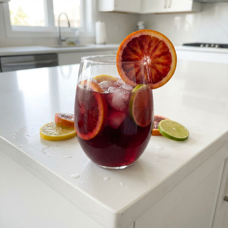 Tequila Blood Orange Sangria Cocktail Recipe