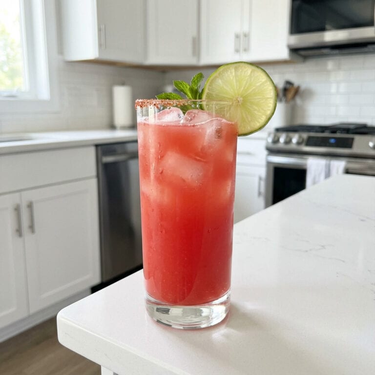 Watermelon Tequila Cooler Cocktail Recipe