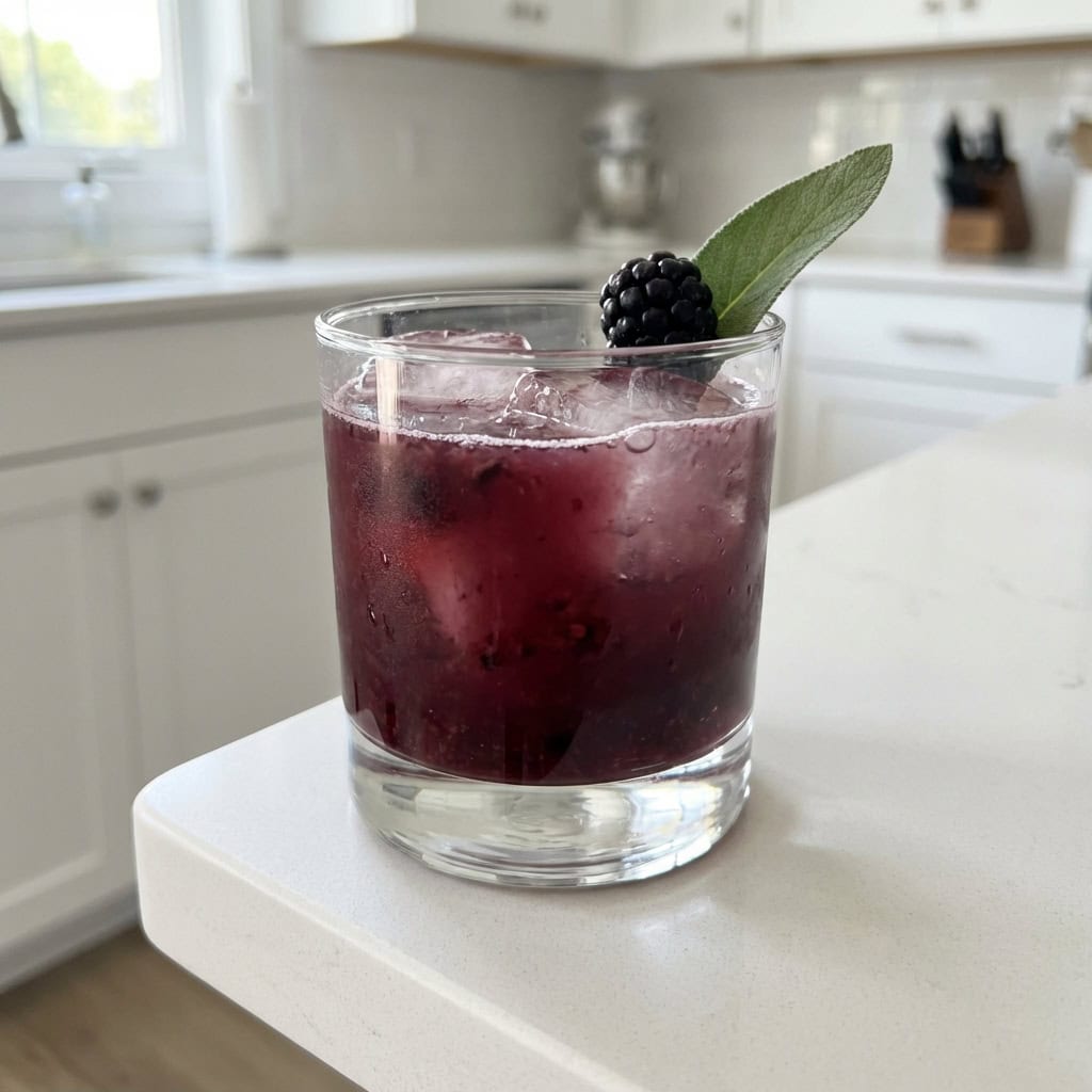 Blackberry Sage Smash Cocktail Recipe