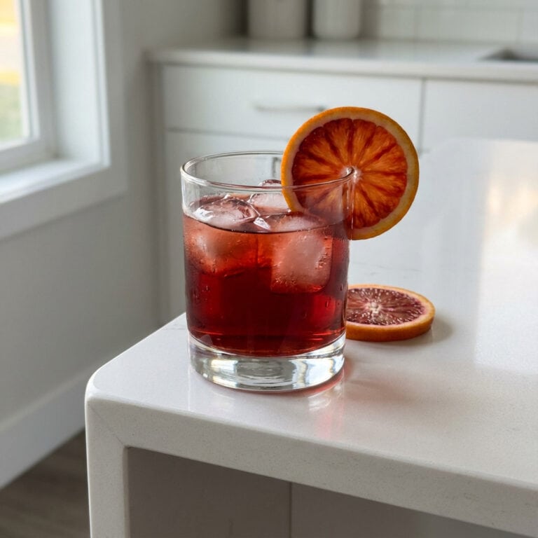 Blood Orange Negroni Cocktail Recipe