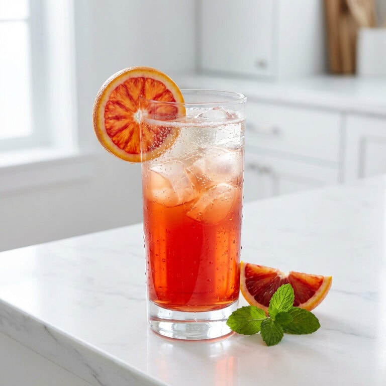 Blood Orange Spritz Vodka Cocktail Recipe