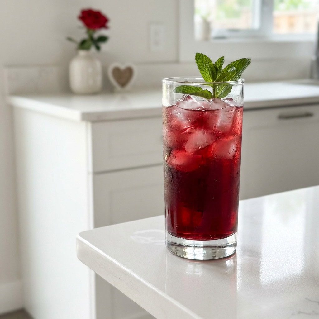 Blushing Berry Mocktail Recipe