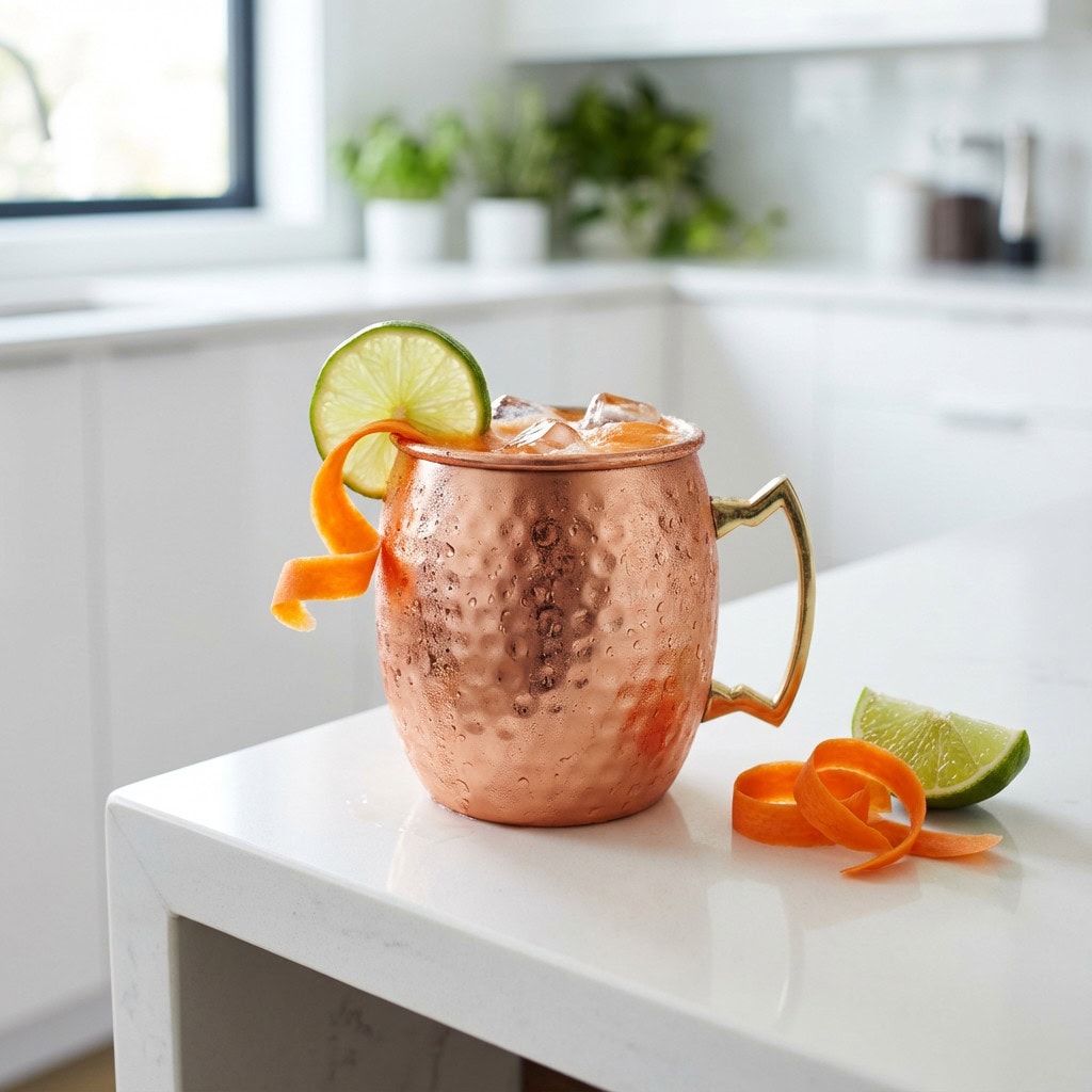 Carrot Juice Mule Cocktail Recipe