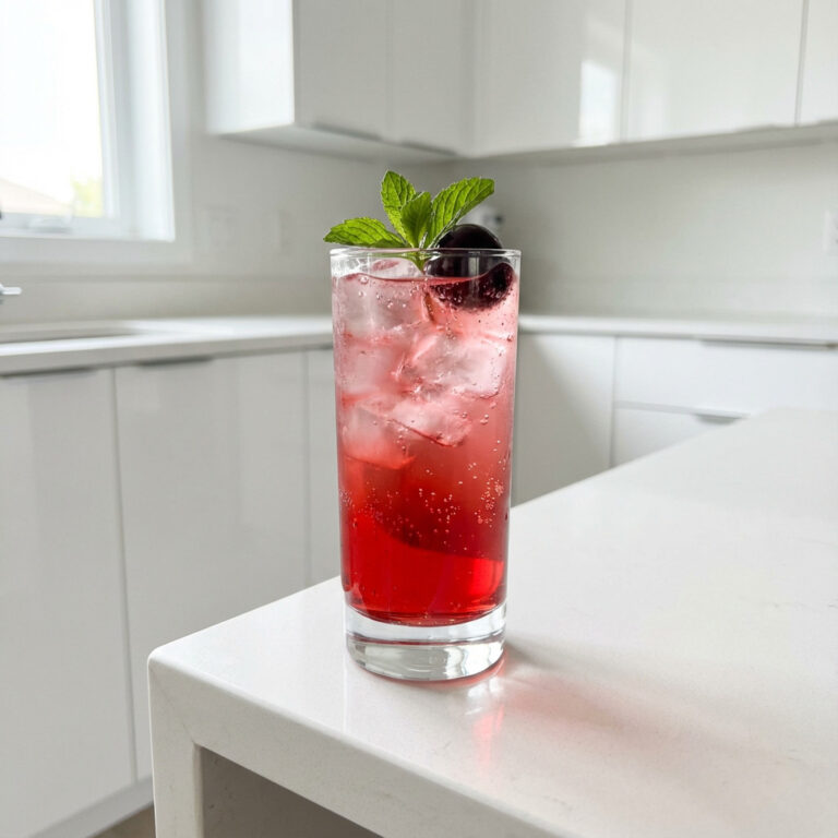 Cherry Blossom Cooler Mocktail Recipe