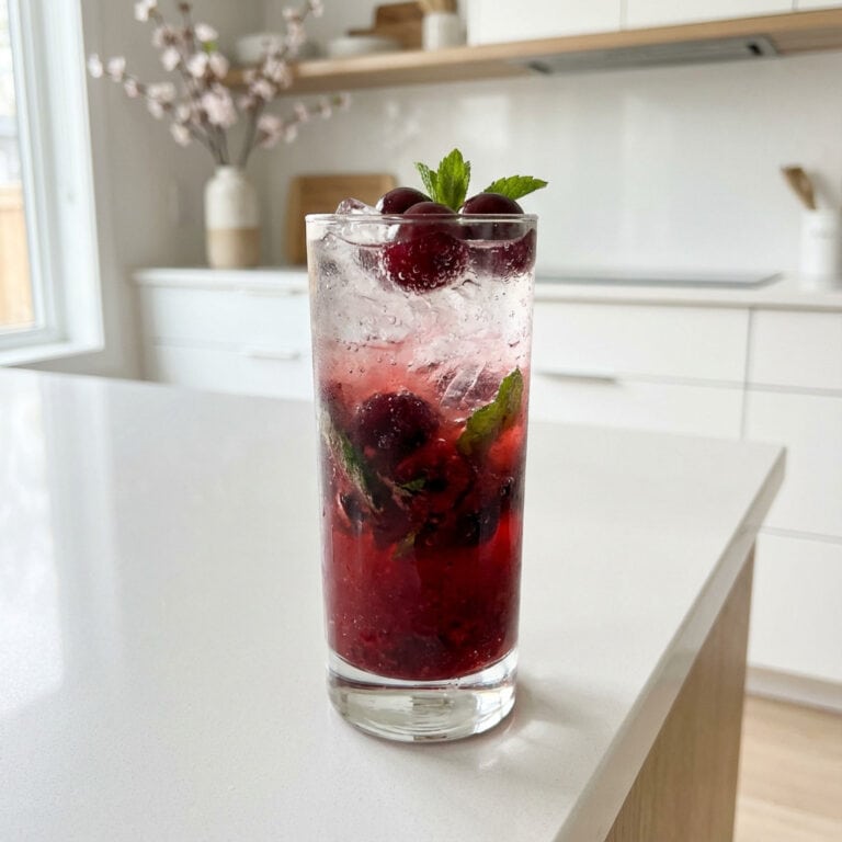 Cherry Blossom Delight Mocktail Recipe