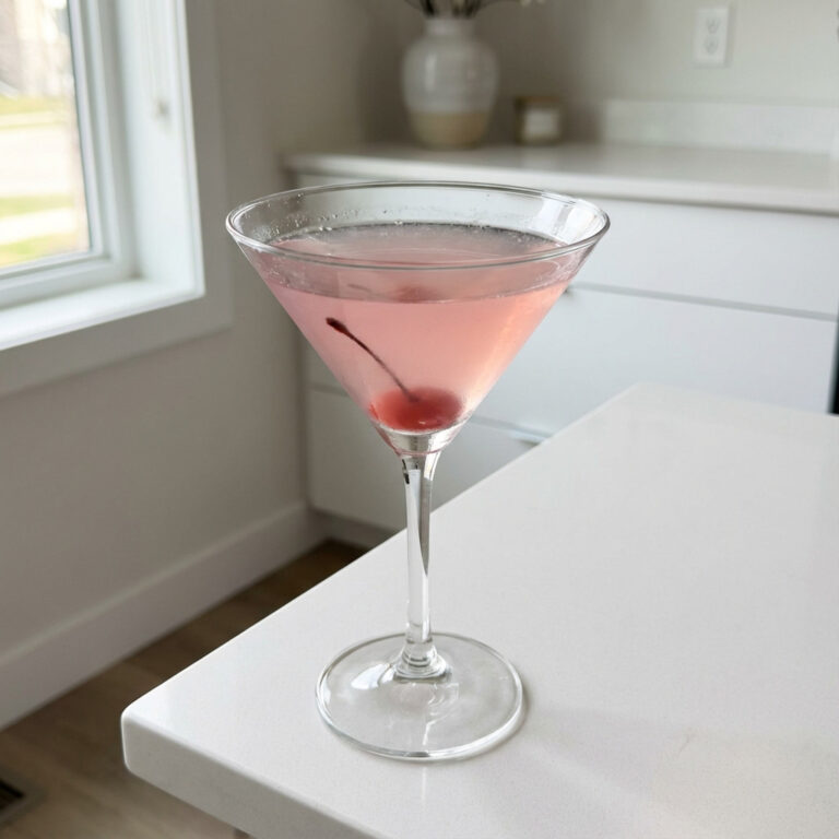 Cherry Blossom Martini Cocktail Recipe