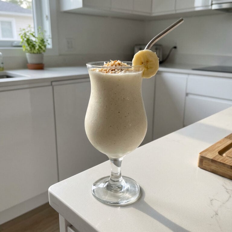 Coconut Cashew Colada Mocktail Recipe