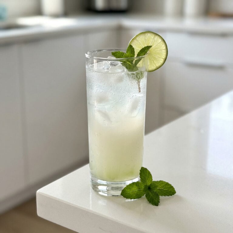 Coconut Lime Surprise Mocktail Recipe