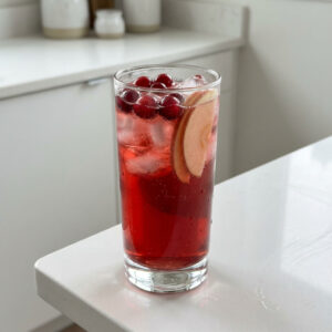 Cranberry Apple Punch Mocktail Recipe
