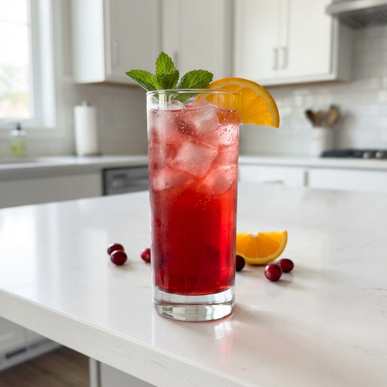 Cranberry Kiss Mocktail Recipe