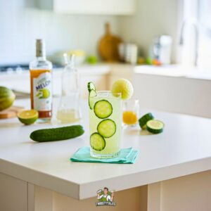 Cucumber Melon Cooler Cocktail Recipe