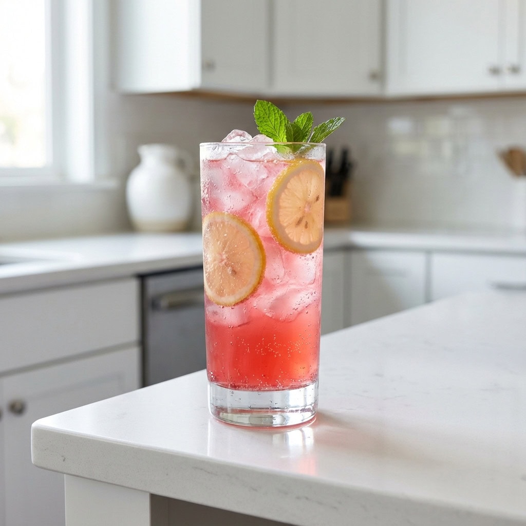 Cupid’s Pink Lemonade Mocktail Recipe