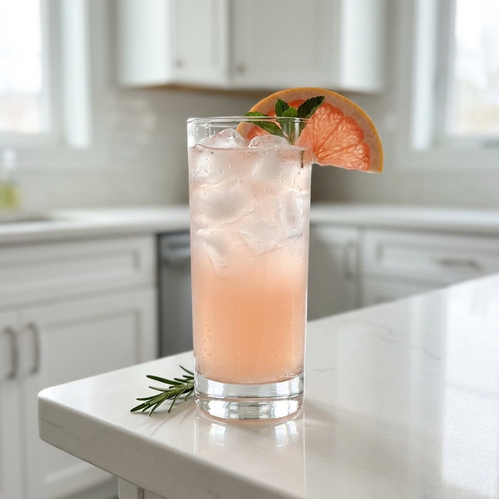 Grapefruit Blossom Mixer Mocktail Recipe