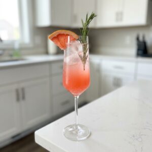 Grapefruit Rosemary Sparkler Cocktail Recipe