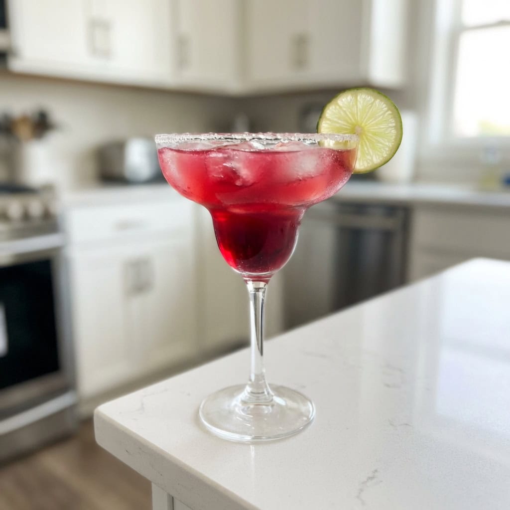 Hibiscus Margarita Cocktail Recipe