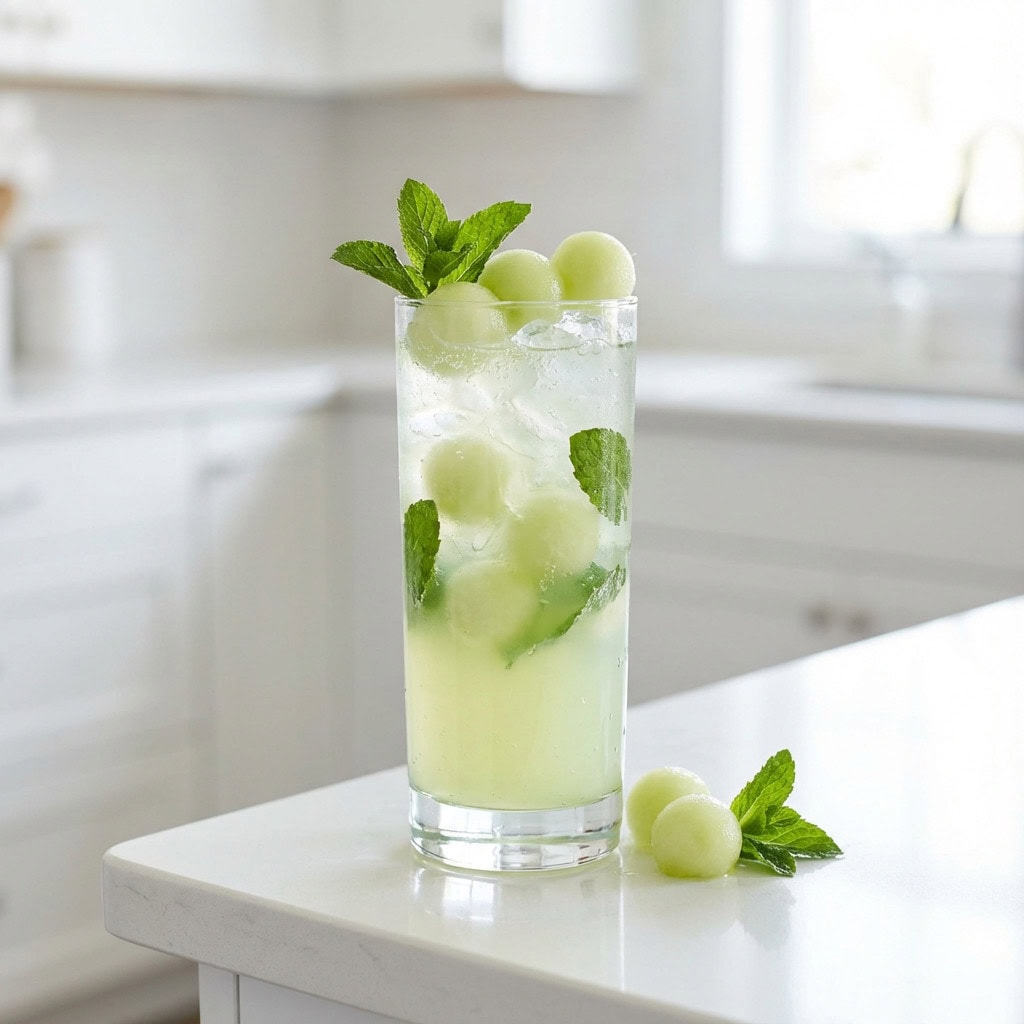 Honeydew Mint Splash Cocktail Recipe
