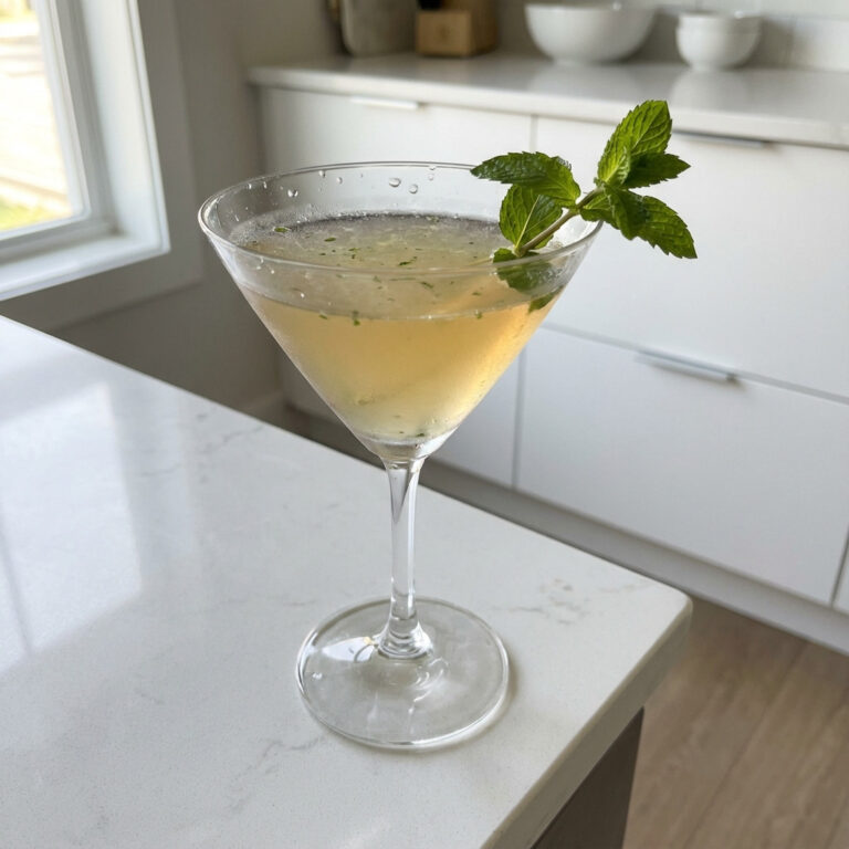 Minted Irish Martini Cocktail Recipe