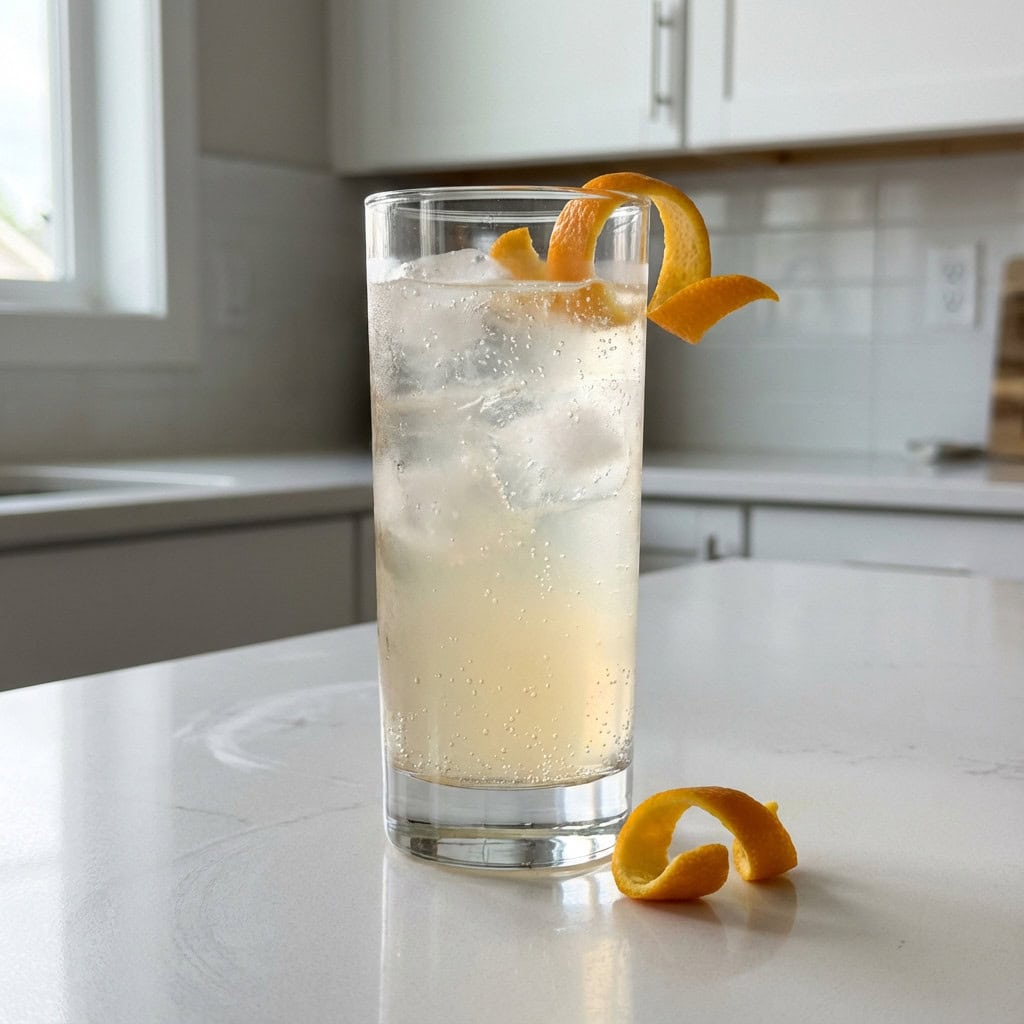 Orange Blossom Vodka Tonic Cocktail Recipe
