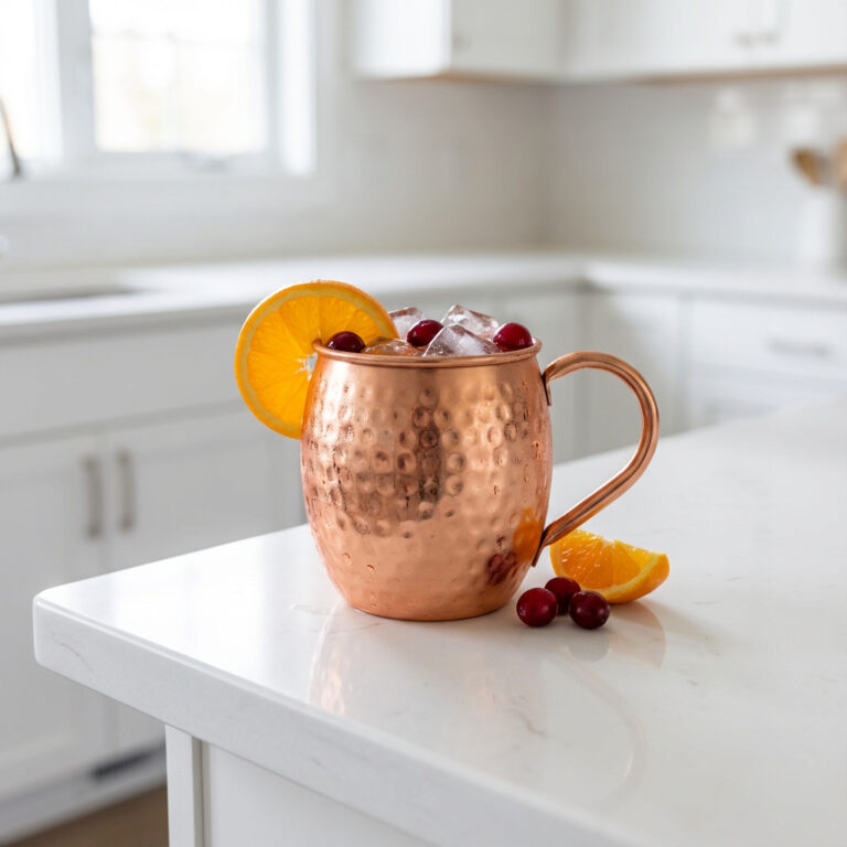 Orange Cranberry Mule Cocktail Recipe