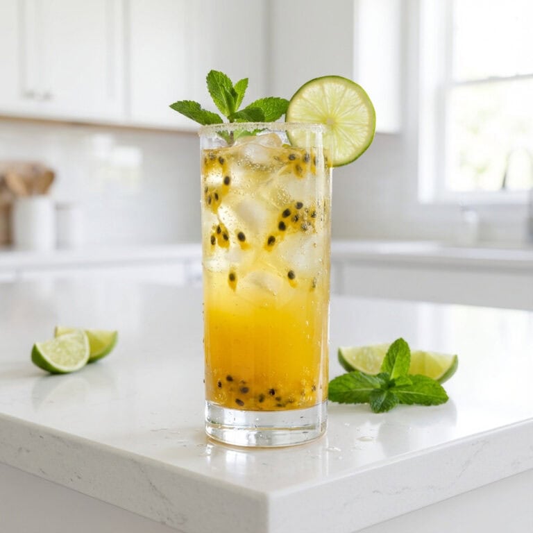 Passion Fruit Mojito Mocktail Recipe