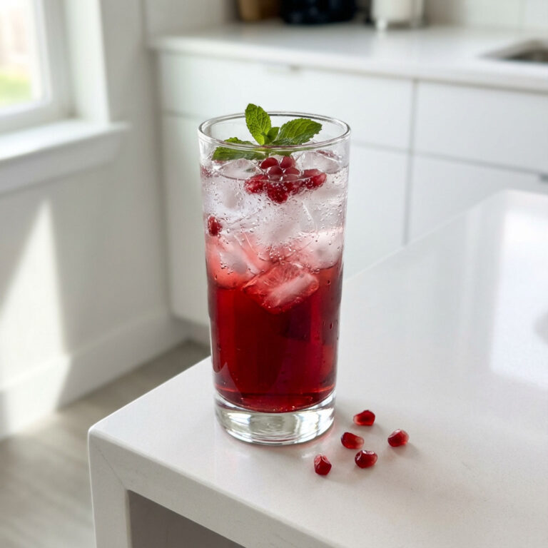 Pomegranate Cooler Mocktail Recipe
