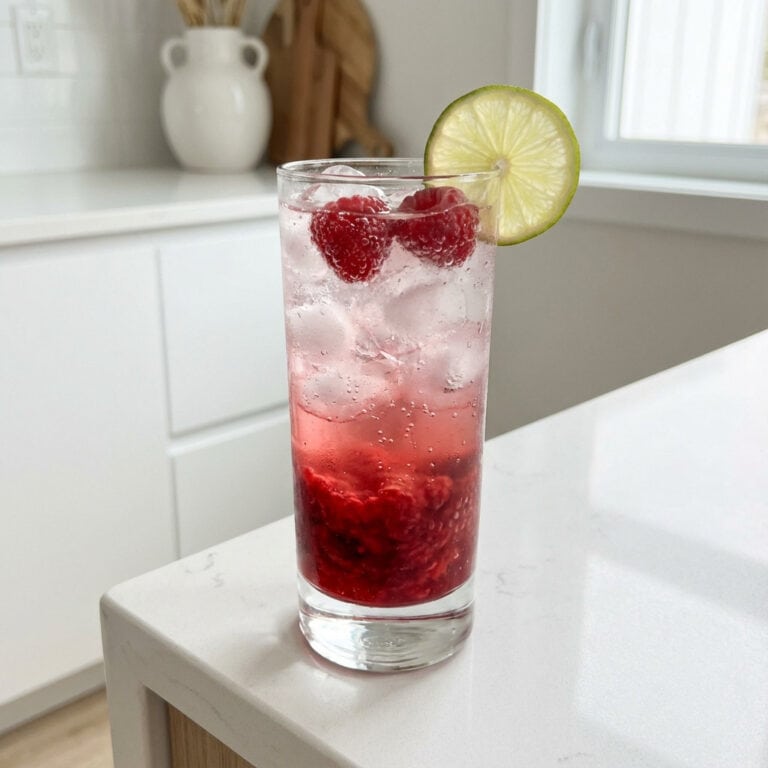 Raspberry Rose Cooler Mocktail Recipe