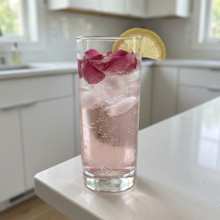 Rose Petal Infusion Mocktail Recipe