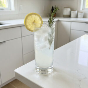 Rosemary Gin Fizz Cocktail Recipe