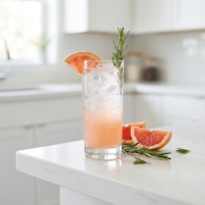 Rosemary Grapefruit Fizz Cocktail Recipe