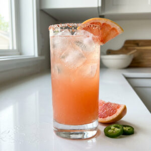 Spicy Grapefruit Paloma Tequila Cocktail Recipe