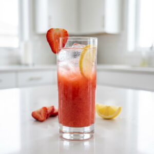 Strawberry Citrus Fizz Mocktail Recipe