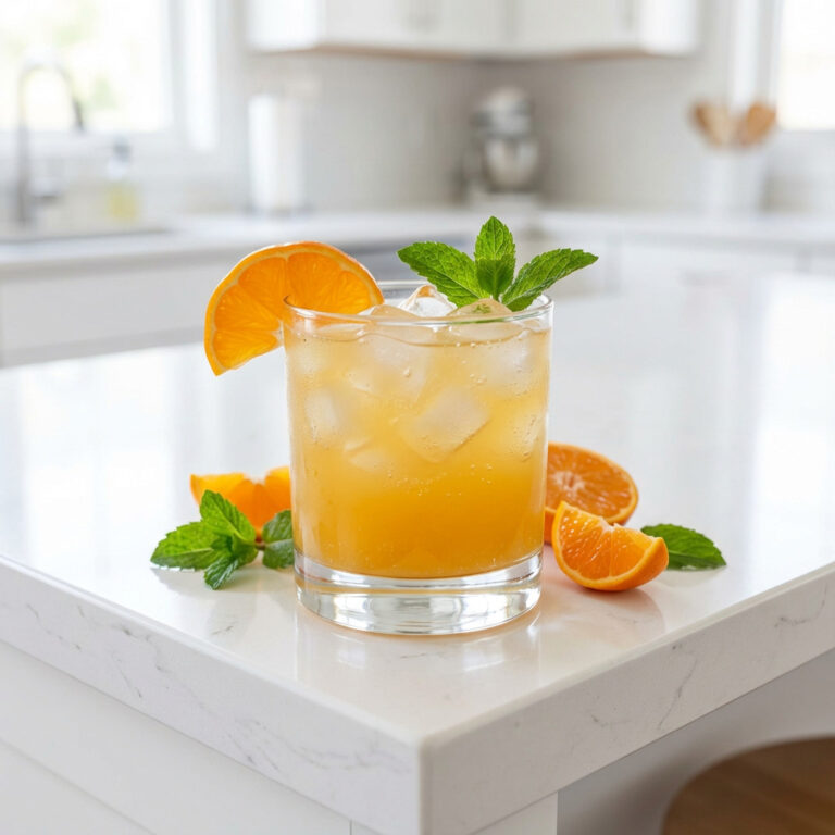 Tangerine Ginger Punch Cocktail Recipe