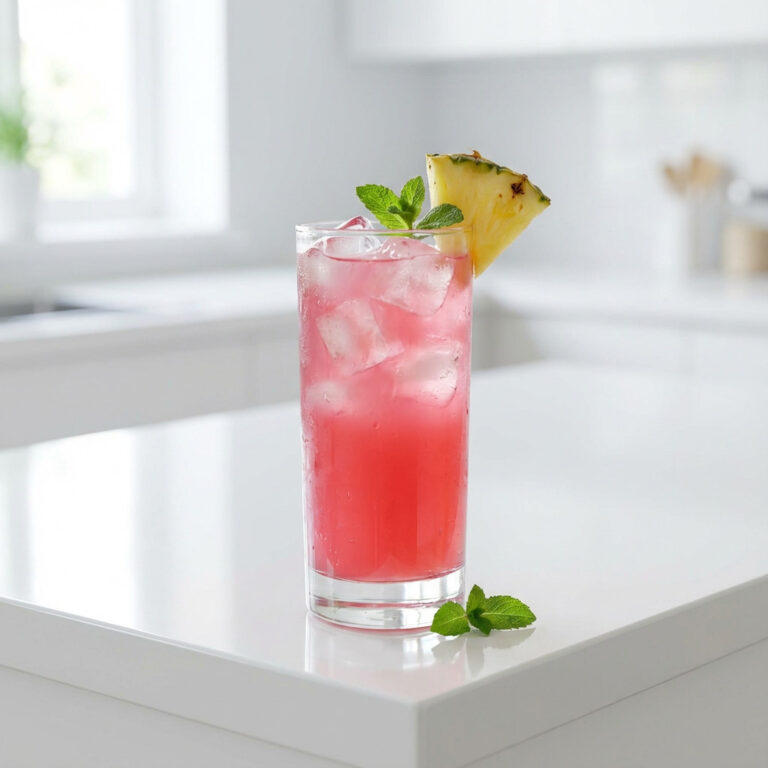 Tropical Pink Twist Mocktail Recipe