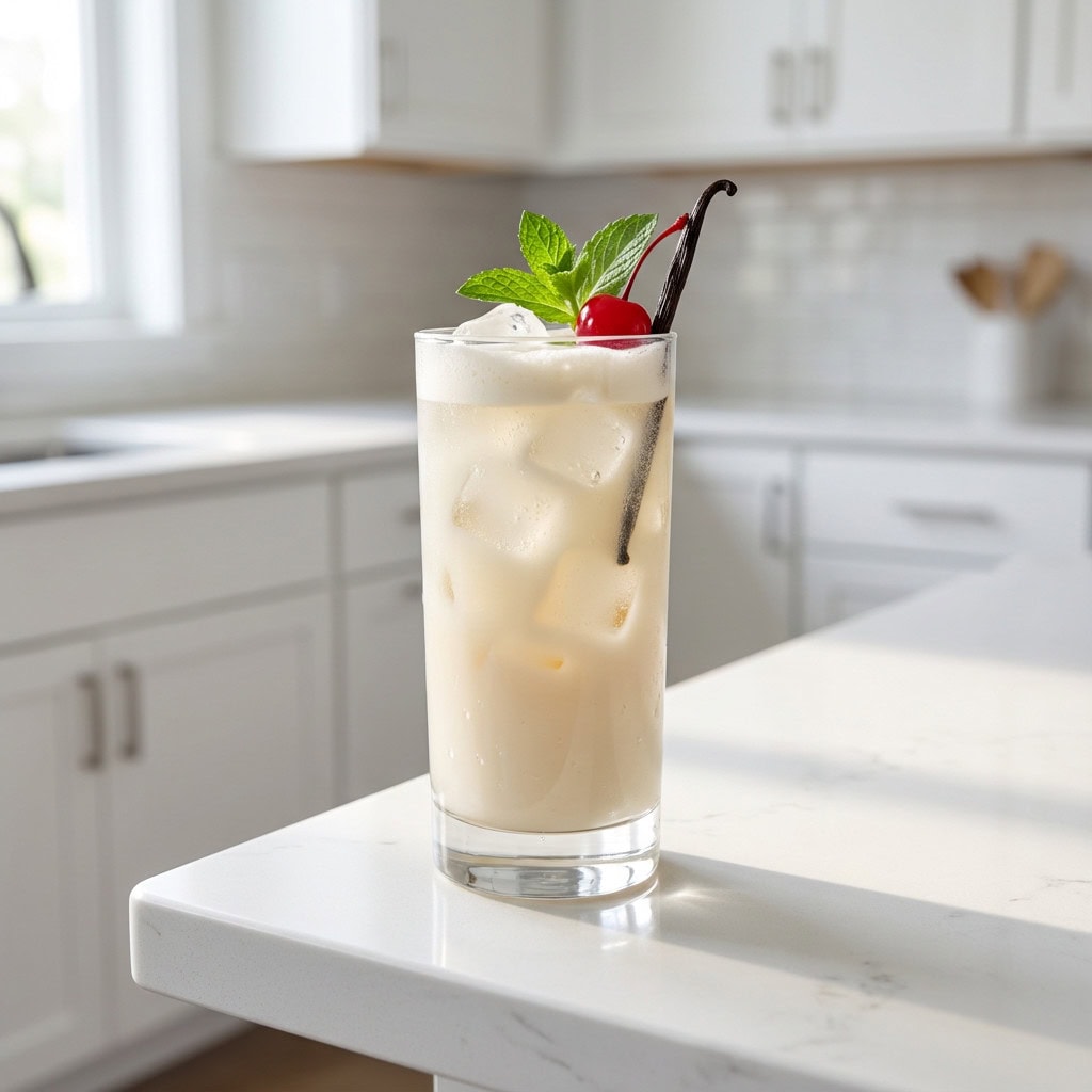 Vanilla Bean Cream Soda Mocktail Recipe