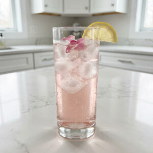 Vanilla Rose Spritzer Cocktail Recipe
