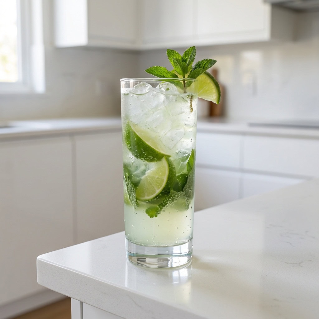 Virgin Mojito Mocktail Recipe
