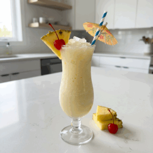 Virgin Pina Colada Mocktail Recipe