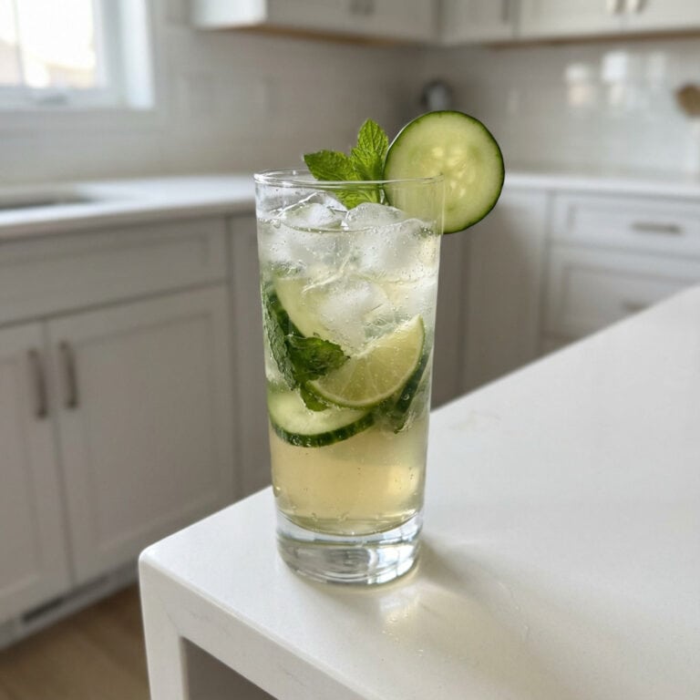 Whiskey Cucumber Cooler Cocktail Recipe