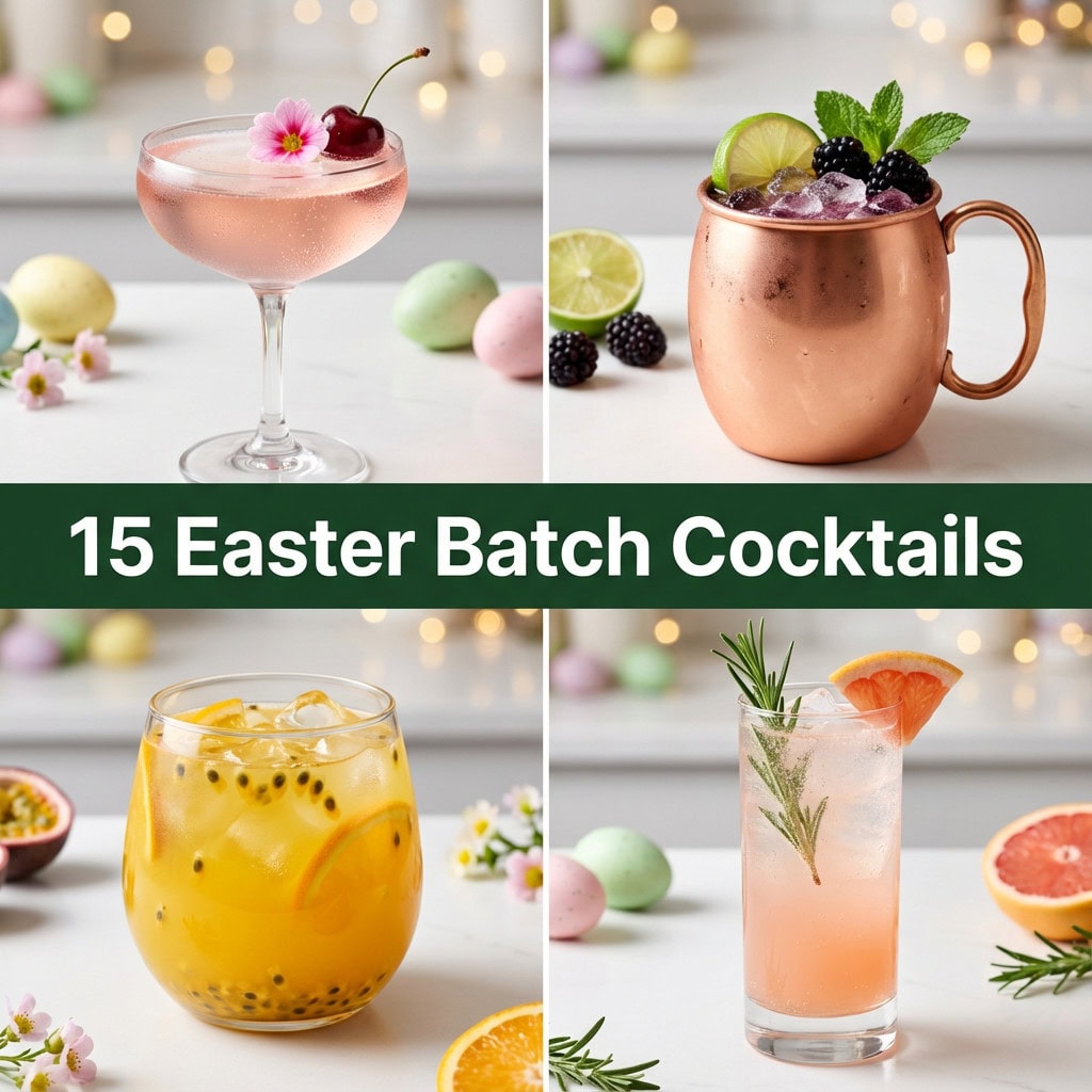 15 Easter Batch Cocktails