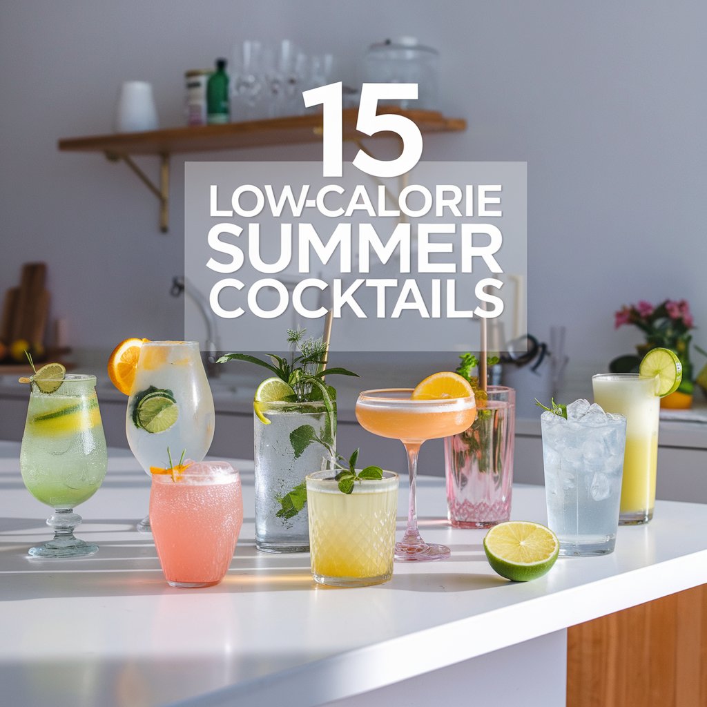 15 low calorie summer cocktails
