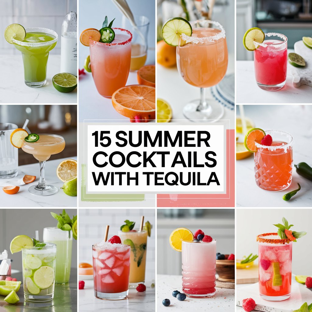 15 summer cocktails featuring tequila